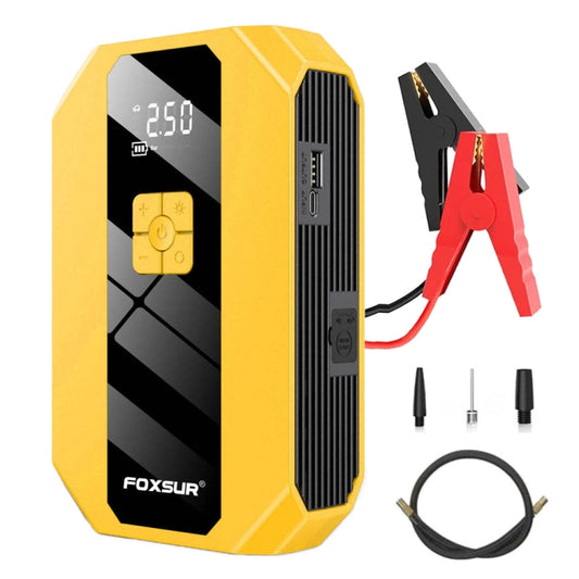 FOXSUR FJS-900 12V Car Multifunctional Emergency Start Power Supply Portable Air Pump - Power Bank by FOXSUR | Online Shopping South Africa | PMC Jewellery