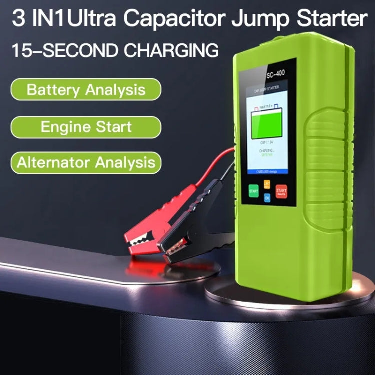 JDiag TopDiag SC-400 12V Car Jump Starter Fast Charge Jump Emergency Starter - Power Bank by PMC Jewellery | Online Shopping South Africa | PMC Jewellery