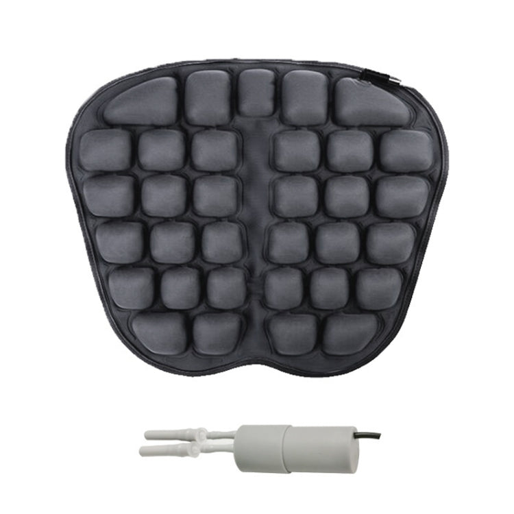 IN-SC003 Car Office Inflatable Airbag Seat Cushion, Style: Electric Water Inflatable Dual-Use (Black) - Seat Accessories by PMC Jewellery | Online Shopping South Africa | PMC Jewellery | Buy Now Pay Later Mobicred