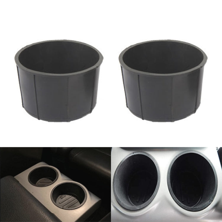 For Ford F150 2009-2014 2pcs Car Rear Console Water Cup Holder - Car Drink Holders by PMC Jewellery | Online Shopping South Africa | PMC Jewellery