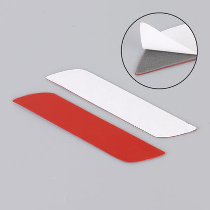 1 Pair Car SPORTS Personalized Aluminum Alloy Decorative Stickers, Size: 11.5 x 2.5 x 0.5cm (Red) - 3D Metal Sticker by PMC Jewellery | Online Shopping South Africa | PMC Jewellery | Buy Now Pay Later Mobicred