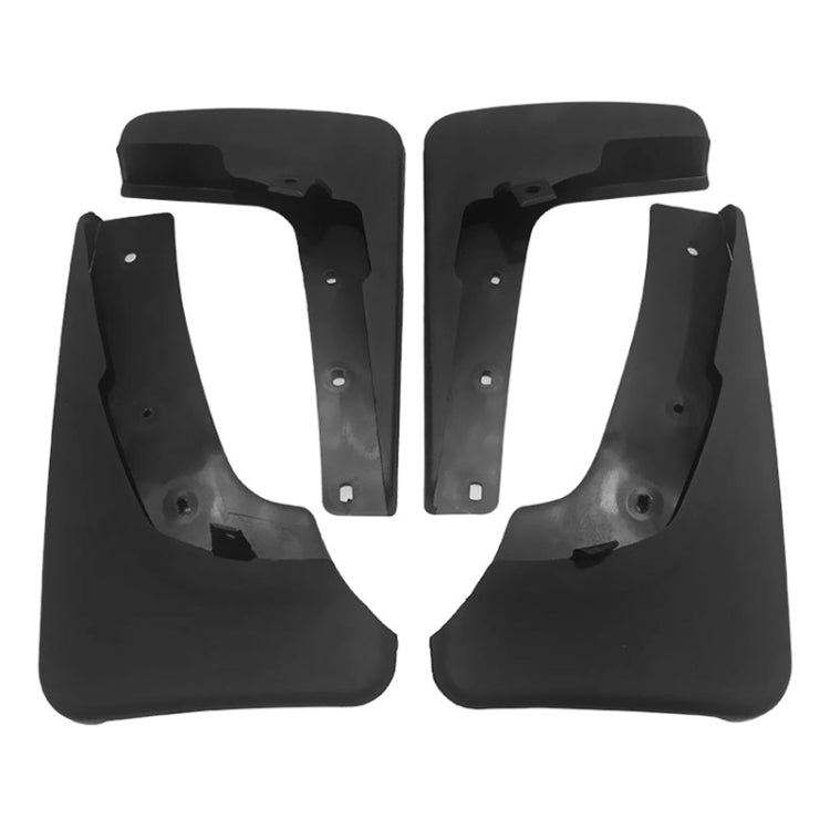 For Nissan X-Trail T31 2008-2013 4pcs/Set Car Auto Soft Plastic Splash Flaps Fender Guard - Mudguards by PMC Jewellery | Online Shopping South Africa | PMC Jewellery | Buy Now Pay Later Mobicred