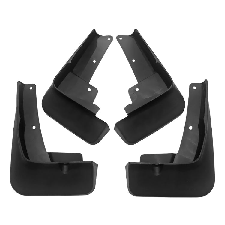 For Mitsubishi Outlander 2021 4pcs/Set Car Auto Soft Plastic Splash Flaps Fender Guard - Mudguards by PMC Jewellery | Online Shopping South Africa | PMC Jewellery | Buy Now Pay Later Mobicred