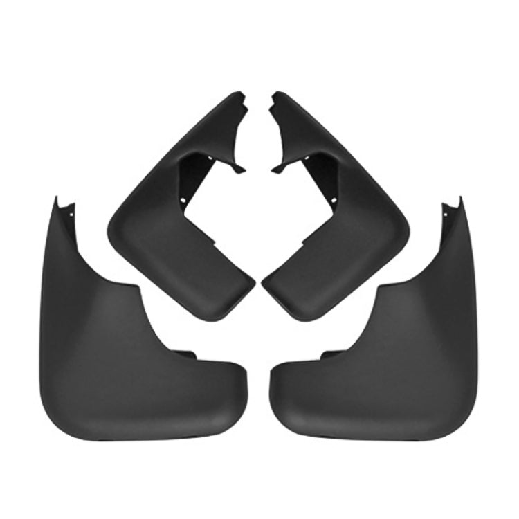 For BMW X5 E53 2002-2007 4pcs/Set Car Auto Soft Plastic Splash Flaps Fender Guard - Mudguards by PMC Jewellery | Online Shopping South Africa | PMC Jewellery | Buy Now Pay Later Mobicred