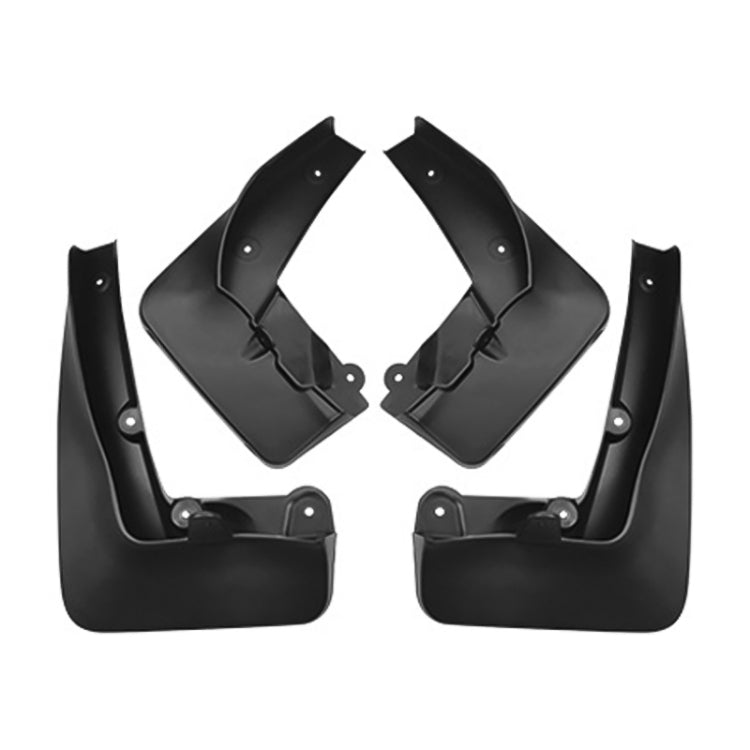 For BMW X1 E84 2010-2015 4pcs/Set Car Auto Soft Plastic Splash Flaps Fender Guard - Mudguards by PMC Jewellery | Online Shopping South Africa | PMC Jewellery | Buy Now Pay Later Mobicred