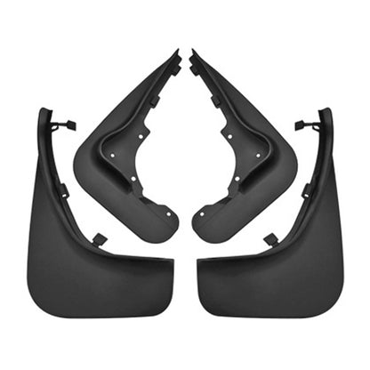 For Mercedes-Benz B200 2008-2011 4pcs/Set Car Auto Soft Plastic Splash Flaps Fender Guard - Mudguards by PMC Jewellery | Online Shopping South Africa | PMC Jewellery | Buy Now Pay Later Mobicred