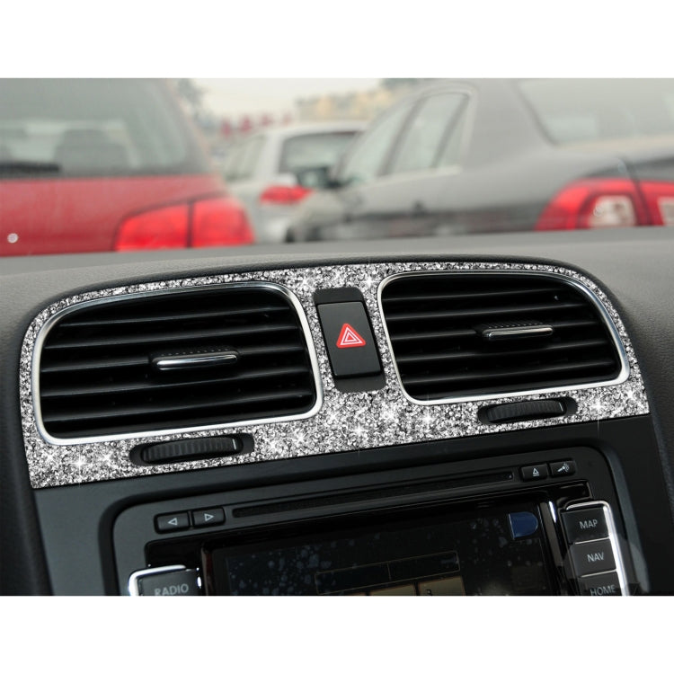 Car Middle Air Outlet Diamond Decoration Cover Sticker for Volkswagen Golf 6 2008-2012, Left and Right Drive - Car Interior Mouldings by PMC Jewellery | Online Shopping South Africa | PMC Jewellery | Buy Now Pay Later Mobicred