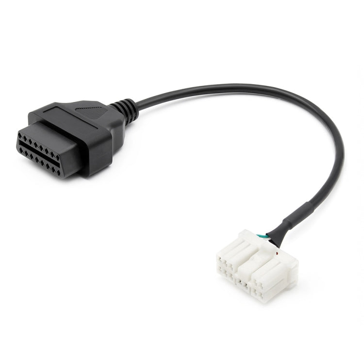 For Tesla Model X / S 2012-2015 OBDII to 12 Pin OBD Adapter Cable - Cables & Connectors by PMC Jewellery | Online Shopping South Africa | PMC Jewellery | Buy Now Pay Later Mobicred