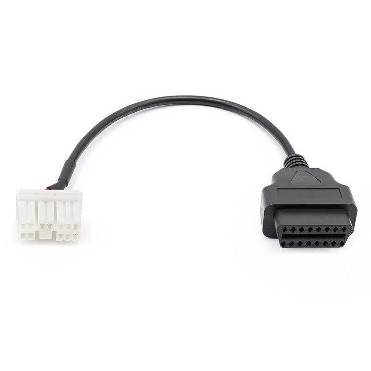 For Tesla Model X / S 2012-2015 OBDII to 12 Pin OBD Adapter Cable - Cables & Connectors by PMC Jewellery | Online Shopping South Africa | PMC Jewellery | Buy Now Pay Later Mobicred