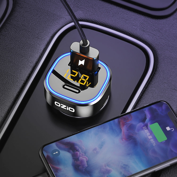 Ozio MX04TC PD + QC3.0 Dual USB Ports Car Mini Charger - Car Charger by ozio | Online Shopping South Africa | PMC Jewellery | Buy Now Pay Later Mobicred