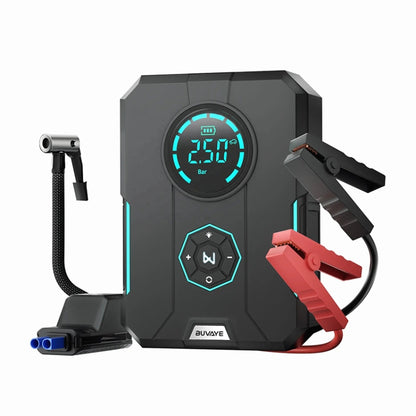 YS03C 6000mAh Car Emergency Start Power Supply Electric Air Pump Integrated Machine - Power Bank by PMC Jewellery | Online Shopping South Africa | PMC Jewellery