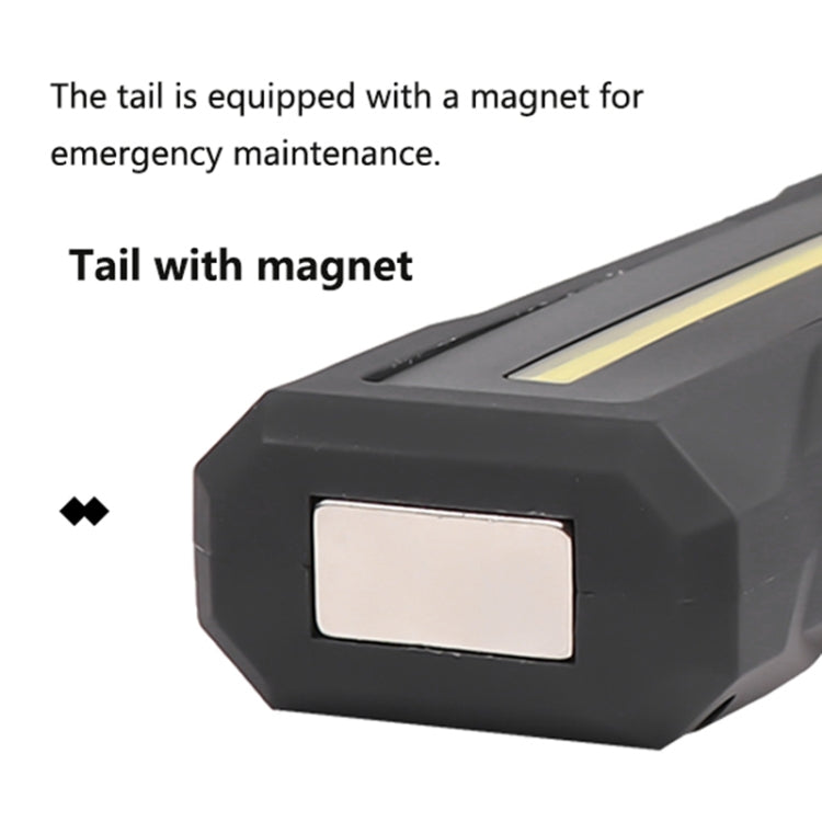 1902A Folding Magnet Car Inspection Light Work Maintenance Lamp Emergency COB LED USB Charging Lamp - Other Tools by PMC Jewellery | Online Shopping South Africa | PMC Jewellery