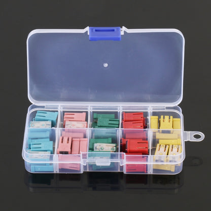 50pcs / Box American Car Blade Fuse Set - Fuse by PMC Jewellery | Online Shopping South Africa | PMC Jewellery