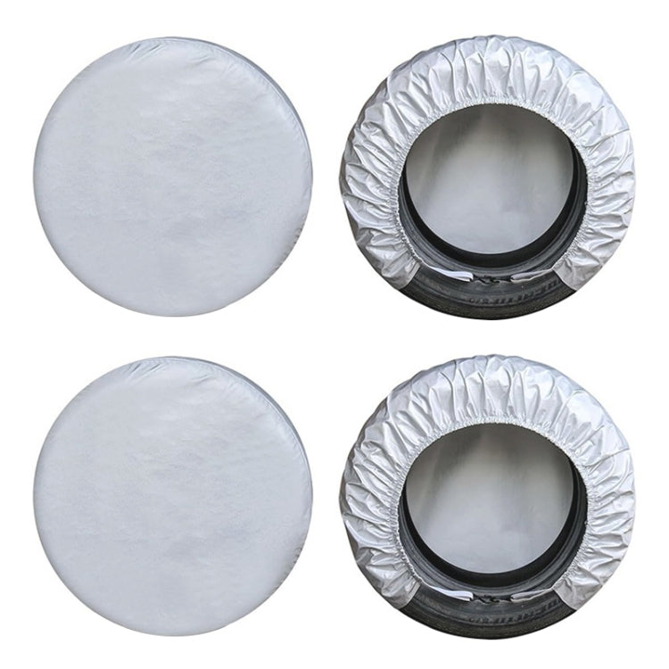 4pcs / Set Car Tire 420D Oxford Cloth Protective Cover, Diameter: 48-58cm, Width: 29cm - Window Foils & Solar Protection by PMC Jewellery | Online Shopping South Africa | PMC Jewellery | Buy Now Pay Later Mobicred