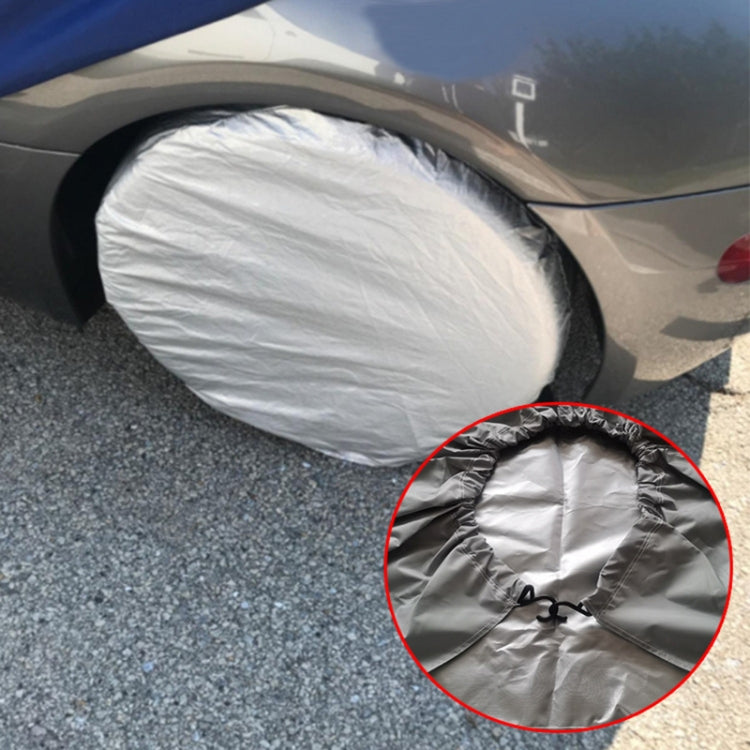 4pcs / Set Car Tire 420D Oxford Cloth Protective Cover, Diameter: 48-58cm, Width: 29cm - Window Foils & Solar Protection by PMC Jewellery | Online Shopping South Africa | PMC Jewellery | Buy Now Pay Later Mobicred