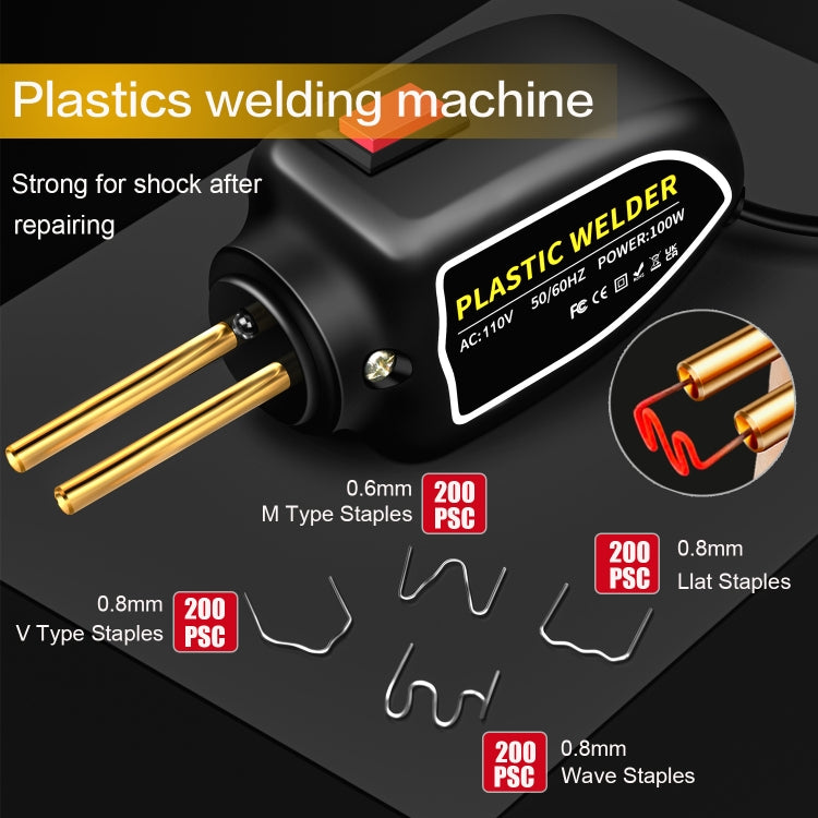 Hot Stapler Plastic Welding Machine Car Bumper Repair Kit Plier, US Plug - Hand Tool Sets by PMC Jewellery | Online Shopping South Africa | PMC Jewellery | Buy Now Pay Later Mobicred