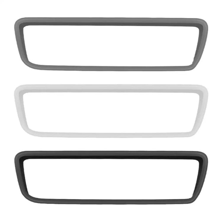 For Tesla Model 3 / Y Car Interior Rearview Mirror Silicone Protective Cover (Grey) - Interior Mirrors by PMC Jewellery | Online Shopping South Africa | PMC Jewellery | Buy Now Pay Later Mobicred