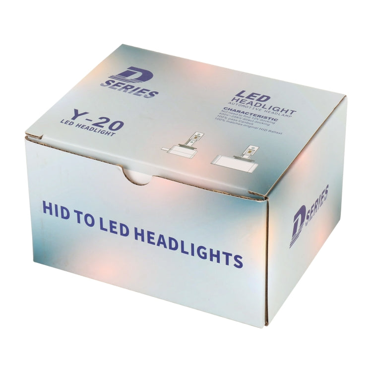 D Series D3S 35W 6000K 4500LM 2pcs/Box Car LED Headlight - LED Headlamps by PMC Jewellery | Online Shopping South Africa | PMC Jewellery | Buy Now Pay Later Mobicred