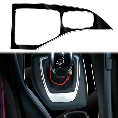 Car Left Drive Gear Panel Outer Frame Decorative Sticker for BMW X1 E84 2011-2015(Black) - Car Interior Mouldings by PMC Jewellery | Online Shopping South Africa | PMC Jewellery | Buy Now Pay Later Mobicred