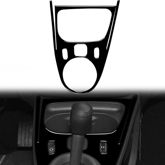 Car Left Drive Central Gear Panel Decorative Sticker For Mercedes-Benz Smart 2016-2021 (Black) - Car Interior Mouldings by PMC Jewellery | Online Shopping South Africa | PMC Jewellery | Buy Now Pay Later Mobicred