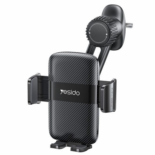 Yesido C242 Adjustable Car Air Vent Mechanical Phone Clip Holder - Car Holders by Yesido | Online Shopping South Africa | PMC Jewellery | Buy Now Pay Later Mobicred