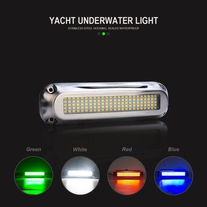 Ship / Yacht 10-30V 120LEDs Waterproof Stainless Steel Underwater Light (White Light) - Marine Accessories & Parts by PMC Jewellery | Online Shopping South Africa | PMC Jewellery | Buy Now Pay Later Mobicred