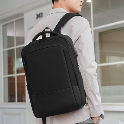 cxs-611 Multifunctional Oxford Laptop Bag Backpack(Light Grey) - Backpack by PMC Jewellery | Online Shopping South Africa | PMC Jewellery | Buy Now Pay Later Mobicred