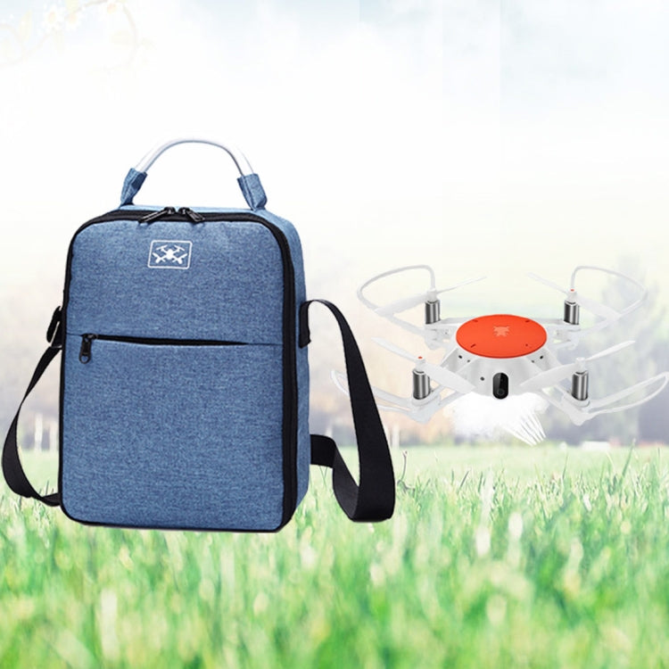 Portable Case Shoulder Bag with Sponge Liner  for Xiaomi Mitu Drone and Accessories(Blue) -  by PMC Jewellery | Online Shopping South Africa | PMC Jewellery | Buy Now Pay Later Mobicred