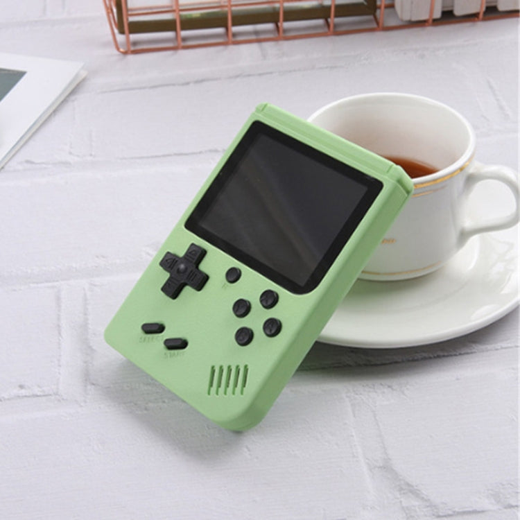 MK800 3.0 inch Macaron Mini Retro Classic Handheld Game Console for Kids Built-in 800 Games, Support AV Output (Green) - Pocket Console by PMC Jewellery | Online Shopping South Africa | PMC Jewellery