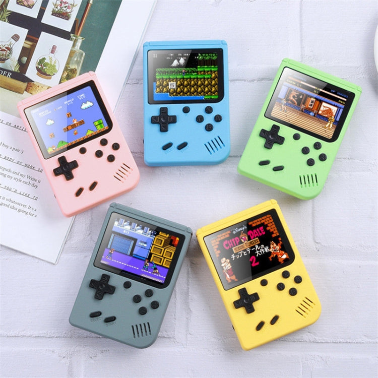 MK800 3.0 inch Macaron Mini Retro Classic Handheld Game Console for Kids Built-in 800 Games, Support AV Output (Green) - Pocket Console by PMC Jewellery | Online Shopping South Africa | PMC Jewellery