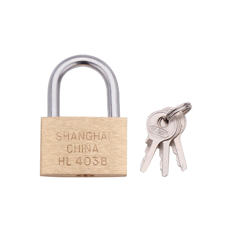 Copper Padlock Small Lock, Style: Short Lock Beam, 30mm Not Open - Padlocks by PMC Jewellery | Online Shopping South Africa | PMC Jewellery