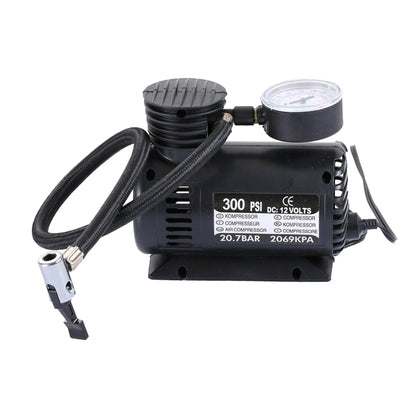 Portable Mini Auto Electric Air Compressor of Car Inflator with 3 Pneumatic Nozzle (300 PSI / DC 12V) - Inflatable Pump by PMC Jewellery | Online Shopping South Africa | PMC Jewellery