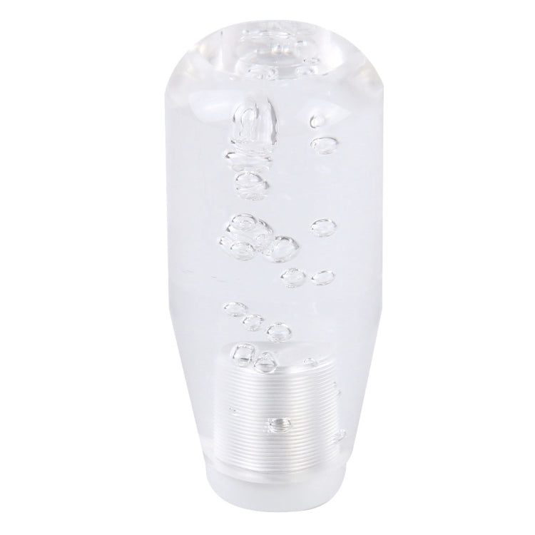 Crystal Car Breathing Racing Dash LED Magic Lamp Gear Head Shift Knob with Base, Size: 10.0 * 4.5 * 3.2 cm(Transparent) - Shift Knob by PMC Jewellery | Online Shopping South Africa | PMC Jewellery | Buy Now Pay Later Mobicred