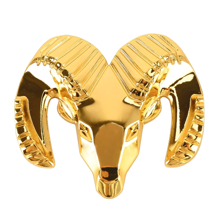 Bull Pattern Car Metal Body Decorative Sticker, Size : S (Gold) - Decorative Sticker by PMC Jewellery | Online Shopping South Africa | PMC Jewellery