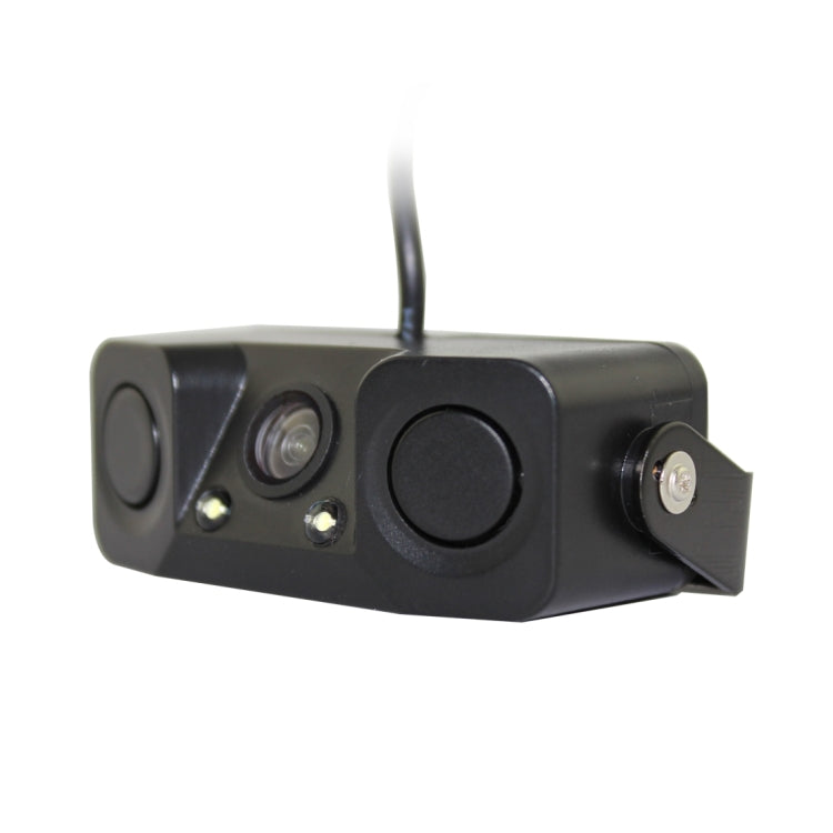 PZ-451 Car Camera LED Lights Parking Sensor 3 in 1  Night Vision Camera Monitor with Buzzer,DC 12V, 720 x 504 pixels,Lens Angle:120 degree - Rear View Cameras by PMC Jewellery | Online Shopping South Africa | PMC Jewellery | Buy Now Pay Later Mobicred