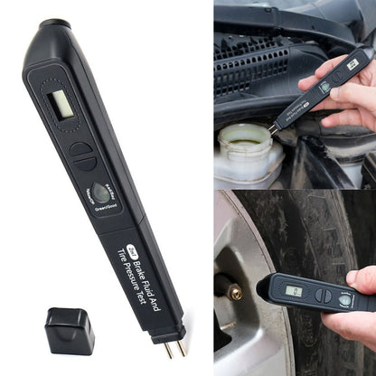 Car 2 in 1 Diagnostic Tool Brake Fluid Liquid Tire Pressure Tester - Electronic Test by PMC Jewellery | Online Shopping South Africa | PMC Jewellery