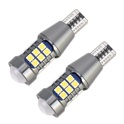 2 PCS T15 DC9-16V / 7.5W / 6000K / 600LM Car Auto Reversing Lights 27LEDs SMD-3030 Lamps - Brake Lights by PMC Jewellery | Online Shopping South Africa | PMC Jewellery | Buy Now Pay Later Mobicred