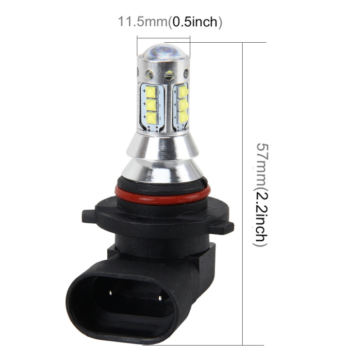 9006 50W 500 LM 6000K Car Fog Light with 16 CREE Lamps, DC 12V-24V(White Light) - Fog / Driving Lights by PMC Jewellery | Online Shopping South Africa | PMC Jewellery | Buy Now Pay Later Mobicred