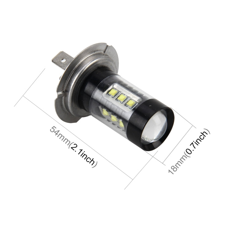 H7 4.2W 290 LM 6000K Car Fog Light with 16 3535 Lamps, DC 12V-24V(White Light) - Fog / Driving Lights by PMC Jewellery | Online Shopping South Africa | PMC Jewellery | Buy Now Pay Later Mobicred