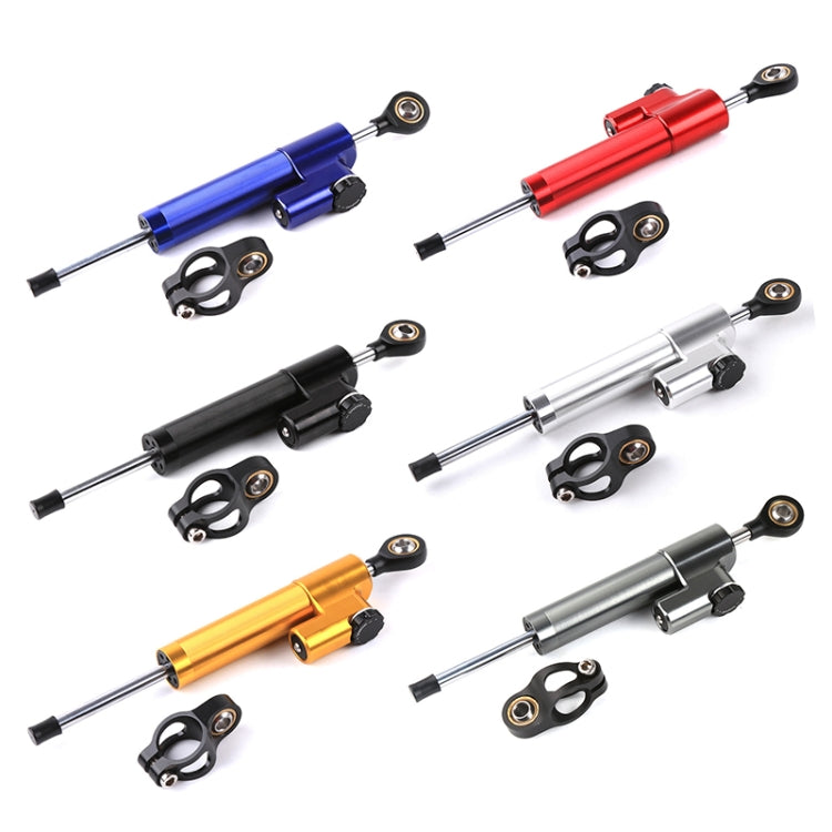 Motorcycle Handlebar Universal Shock Absorber Direction Damper Steering Stabilizer Damper Accessories(Black) - Engines & Engine Parts by PMC Jewellery | Online Shopping South Africa | PMC Jewellery