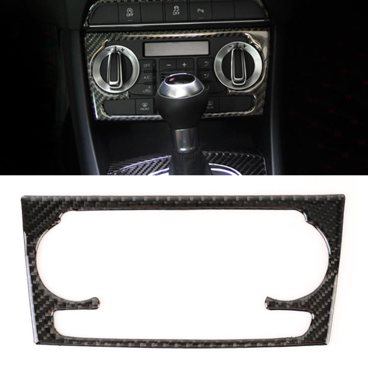 Carbon Fibre Car Air Conditioning Switch Panel Decorative Sticker for Audi Q3 2013-2018 - Car Interior Mouldings by PMC Jewellery | Online Shopping South Africa | PMC Jewellery | Buy Now Pay Later Mobicred