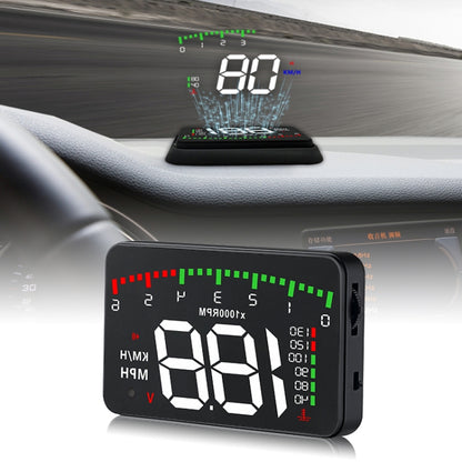 A900 OBD2 3.5 inch Vehicle-mounted Head Up Display Security System, Support Car Speed / Engine Revolving Speed Display / Water Temperature / Voltage / Driving Mileage - Head Up Display System by PMC Jewellery | Online Shopping South Africa | PMC Jewellery | Buy Now Pay Later Mobicred