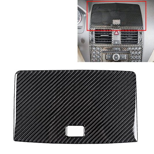 Car Dashboard Navigation Carbon Fiber Decorative Sticker for Mercedes-Benz W204 - Car Interior Mouldings by PMC Jewellery | Online Shopping South Africa | PMC Jewellery | Buy Now Pay Later Mobicred