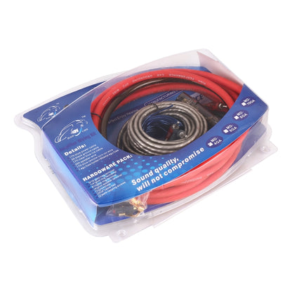 1200W 10GA Car Copper Clad Aluminum Power Subwoofer Amplifier Audio Wire Cable Kit with 60Amp Fuse Holder - DIY Cables by PMC Jewellery | Online Shopping South Africa | PMC Jewellery | Buy Now Pay Later Mobicred