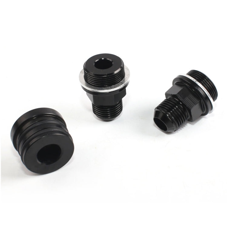 M28~10AN Black Engine Rear Block Breather Fitting Adapter for Honda Oil Catch Can B16 B18C - Engine Fittings by PMC Jewellery | Online Shopping South Africa | PMC Jewellery