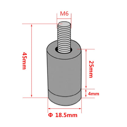 4 PCS Car Modified Isolation Column Engine Cover Blocked Up Screw Engine Turbine Ventilation Gasket Screw Washer (Gold) - Nuts & Bolts by PMC Jewellery | Online Shopping South Africa | PMC Jewellery | Buy Now Pay Later Mobicred