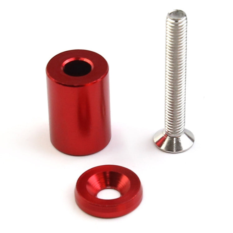 4 PCS Car Modified Isolation Column Engine Cover Blocked Up Screw Engine Turbine Ventilation Gasket Screw Washer (Red) - Nuts & Bolts by PMC Jewellery | Online Shopping South Africa | PMC Jewellery | Buy Now Pay Later Mobicred