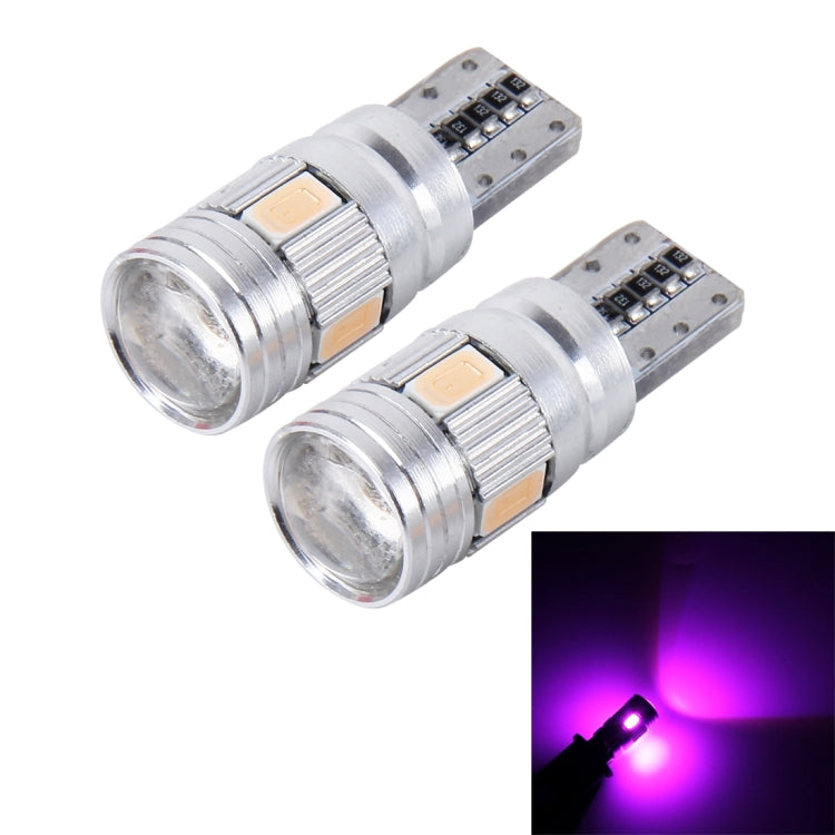 2PCS T10 3W 6 SMD 5630 LED Error-Free Canbus Car Clearance Lights Lamp, DC 12V - Clearance Lights by PMC Jewellery | Online Shopping South Africa | PMC Jewellery | Buy Now Pay Later Mobicred