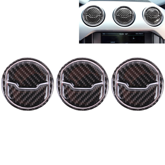 9 PCS Central Air Vents Cover Decorative Sticker Air Outlet Trim Ring for Ford Mustang - Car Interior Mouldings by PMC Jewellery | Online Shopping South Africa | PMC Jewellery | Buy Now Pay Later Mobicred