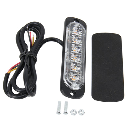 DC 12V-24V 2W 6LEDs SMD-2835 Lamps 17 Flash Patterns 3 Lines Car Flash Lamp Waterproof Car Truck Emergency Strobe Flash Warning Light, Cable Length: 90cm - Warning Lights by PMC Jewellery | Online Shopping South Africa | PMC Jewellery | Buy Now Pay Later Mobicred